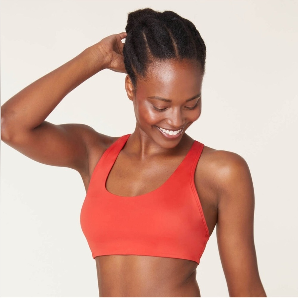 Andie Caledonia Bikini Top Chili Pepper NWT